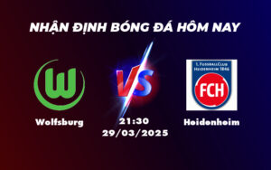 wolfsburg heidenheim 29 03 bundesliga