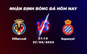 villarreal espanyol 27 04 la liga