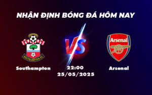 southampton arsenal 25 05 ngoai hang anh
